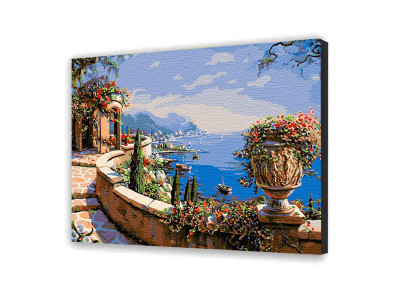 Картина за номерами "Яскравий пейзаж" 40*50 см 10612-AC