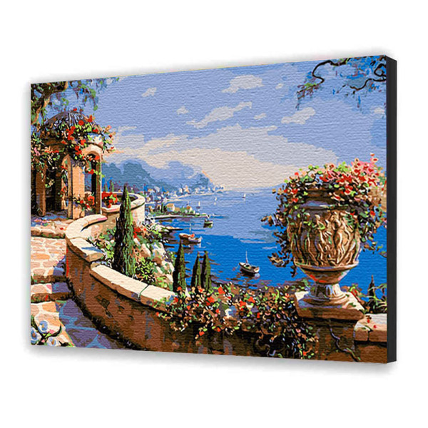 Картина за номерами "Яскравий пейзаж" 40*50 см 10612-AC