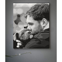 Картина за номерами з лаком ArtCraft Tom Hardy 40х50 см 10039-AC