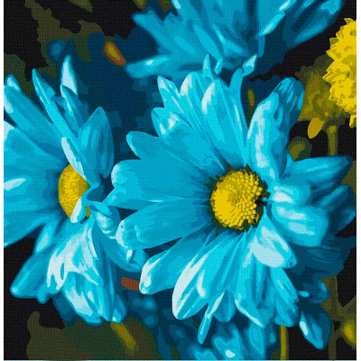 Картина за номерами квіти "Ромашки" 40х40 см 13115-AC
