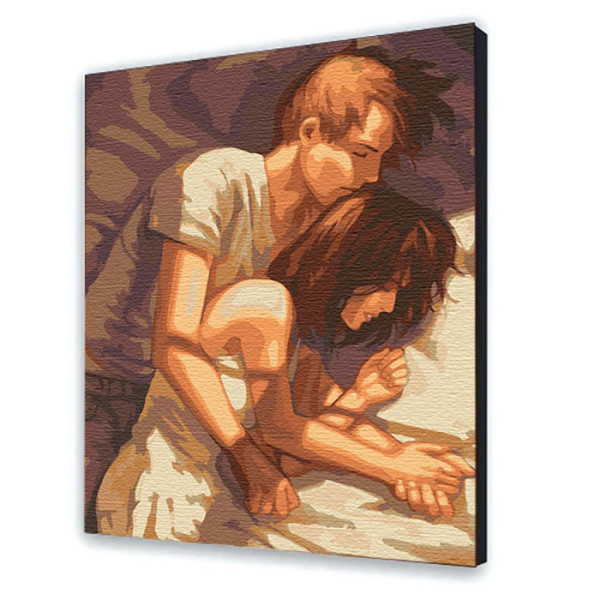 Картина за номерами "Обійми" 40*50 см 10272-AC