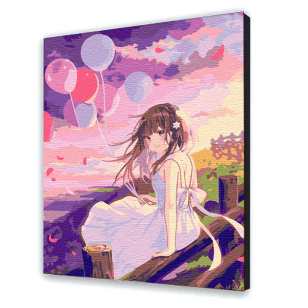 Картина за номерами з лаком ArtCraft аніме "Щасливі моменти життя" 40*50 см 10326-AC