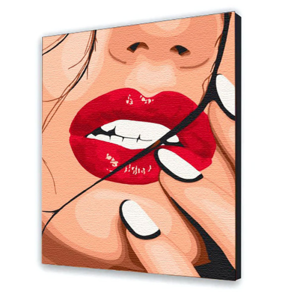 Картина за номерами з лаком ArtCraft "Чуттєве дихання" 40*50 см 10311-AC