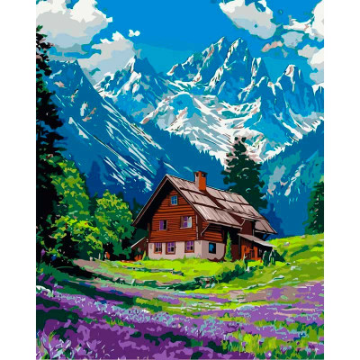 Картина за номерами "Гірський спокій" Artcraft 40*50 см 11036-AC