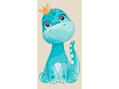 Картина за номерами "Cute dino" ArtCraft 40*80 см 15112-AC