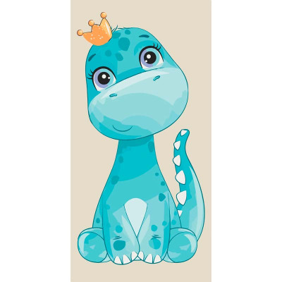 Картина за номерами "Cute dino" ArtCraft 40*80 см 15112-AC