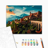 Картина за номерами "Історичне місто" ArtCraft 40*50 см 11040-AC