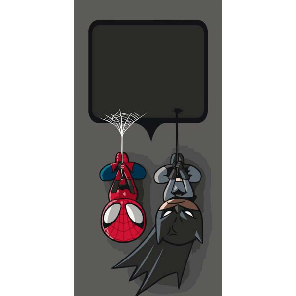 Листівка за номерами "Супергерої" 40*80 см 16115-AC