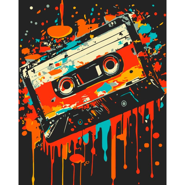 Картина за номерами "Палітра звуку" Artcraft 40*50 см 12032-AC