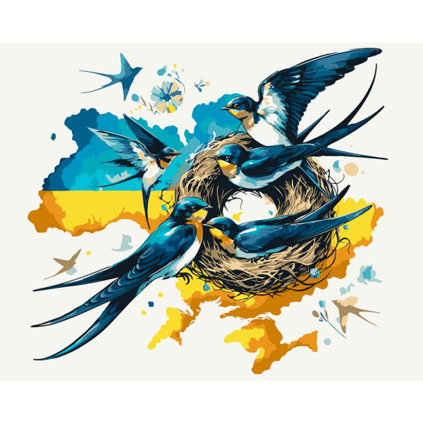 Картина за номерами Artcraft "Родове гніздо" 40*50 см 16528-AC