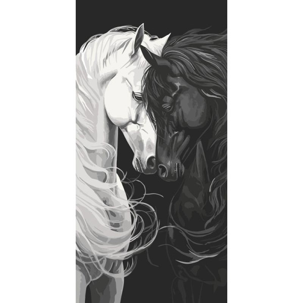 Картина за номерами Art Craft "Світло і тінь" 40x80 см 11559-AC