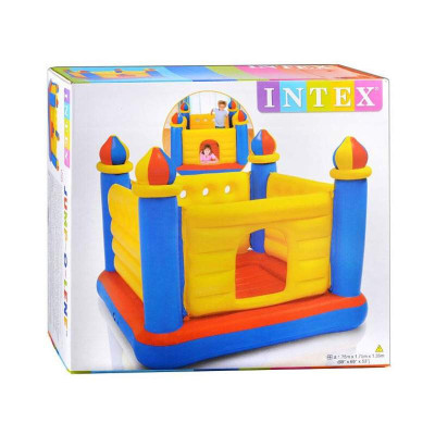 Детский надувной батут «Замок» Intex 48259, 175x175x135