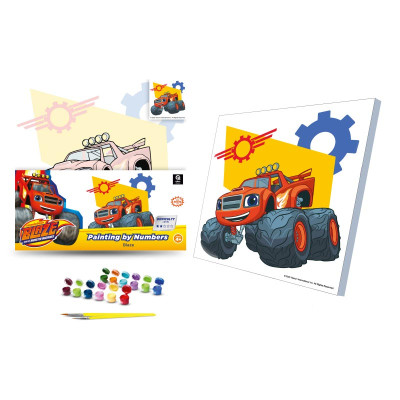 Каритна за номерами qbee "Блиск" 30х30 см QB913-001 Каритна за номерами qbee "Блиск" 30х30 см QB913-001