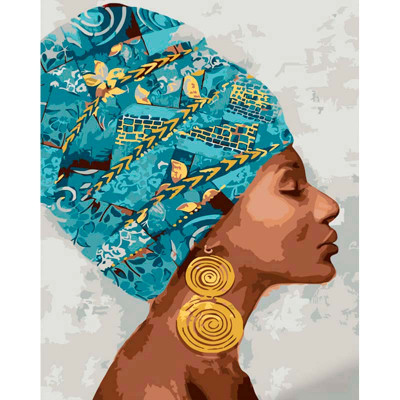 Картина за номерами Східна краса Strateg 40х50 см GS1083 Картина за номерами Східна краса Strateg 40х50 см GS1083