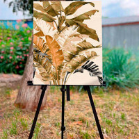 Картина за номерами Бананове листя Strateg 40х50 см GS1086