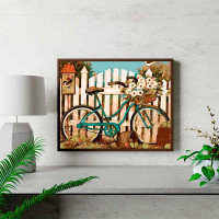 Картина за номерами "Велосипед біля калітки" Тм Лавка Чудес 40 x 50 см у ко LC30015 Картина за номерами "Велосипед біля калітки" Тм Лавка Чудес 40 x 50 см у ко LC30015