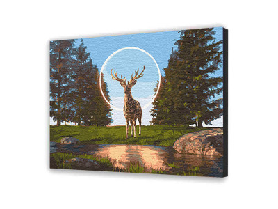 Картина за номерами "Поводир до сяйва" 40х50 см 11636-AC