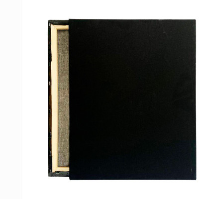 Полотно на підрамнику чорний 40*20 см 13027 Полотно на підрамнику чорний 40*20 см 13027