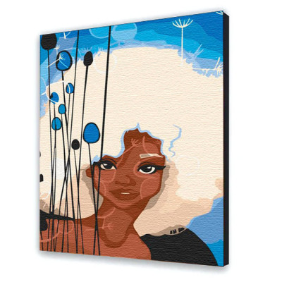 Картина за номерами "Німфа кульбаб" 40*50 см* 10295-AC Картина за номерами "Німфа кульбаб" 40*50 см* 10295-AC