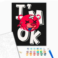 Картина за номерами "IM OK" 30*40 см 11538-AC