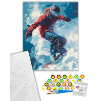 Картина за номерами "Зимовий драйв" ArtCraft 40х50 см 10157-AC