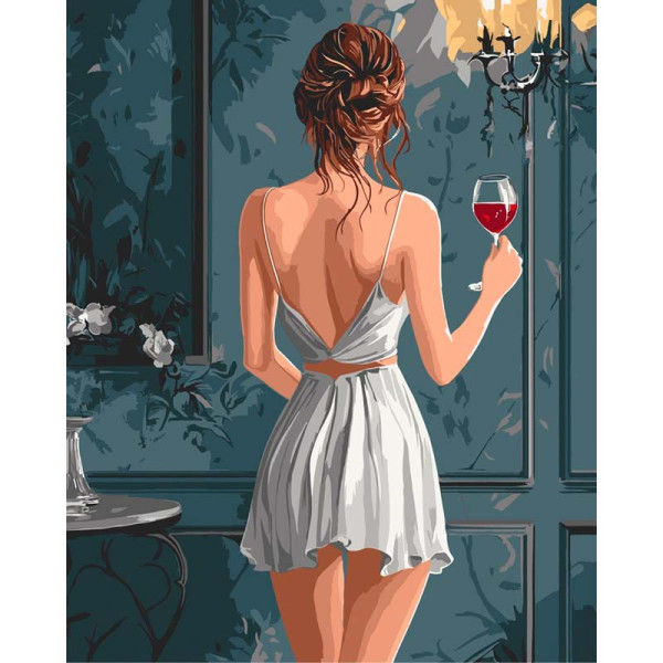 Картина за номерами "Момент насолоди" Artcraft 40*50 см 10147-AC