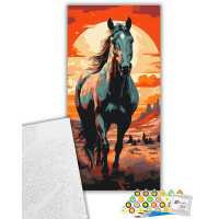 Картина за номерами Art Craft "Horse art" 40x80 см 11541-AC