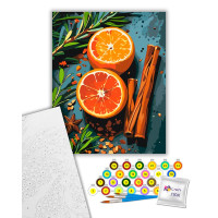 Картина за номерами ArtCraft "Спеції для глінтвейну" 40x50 см 12042-AC Картина за номерами ArtCraft "Спеції для глінтвейну" 40x50 см 12042-AC