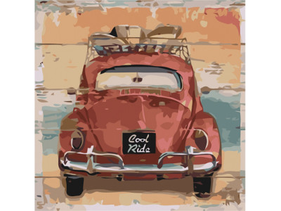 Картина за номерами Поїздка на море 40*40 КНО2716