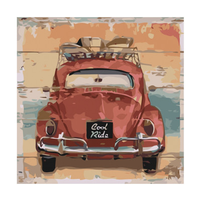 Картина за номерами Поїздка на море 40*40 КНО2716