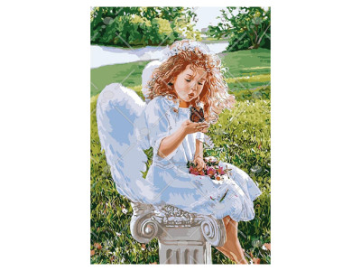 Картина за номерами "Подих ангела" 35*50 см КНО2330