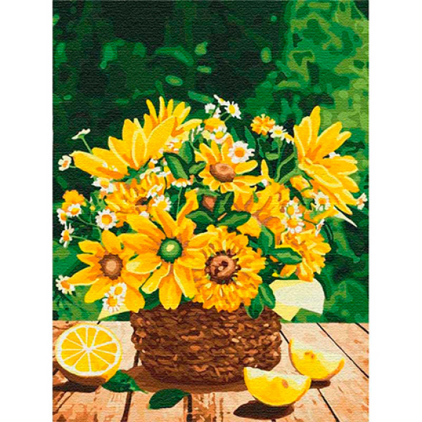 Картина за номерами "Привіт з літа" КНО3091