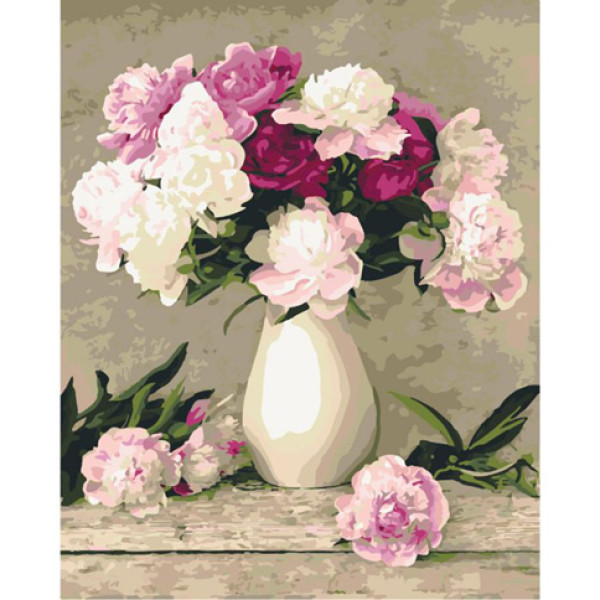Картина за номерами Прикраса саду 40*50 КНО2084