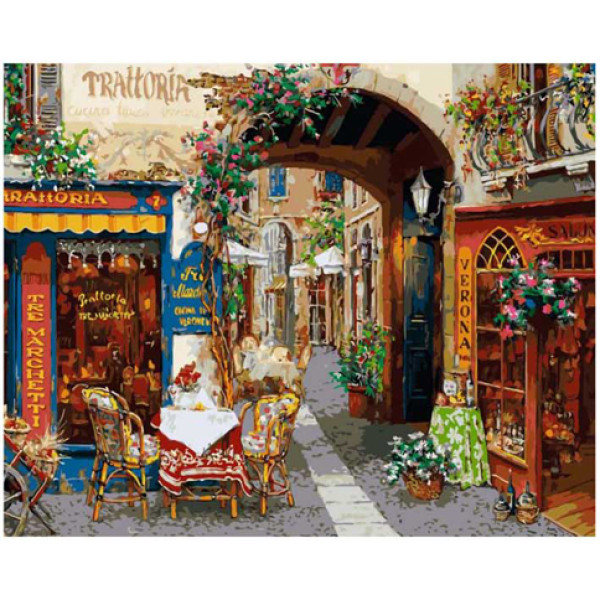 Картина за номерами Чарівний провулок 40*50 КН2173