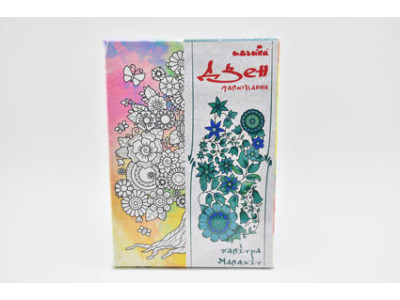 Картина за номерами на полотні. Дзен малювання. Дерево життя DZ014