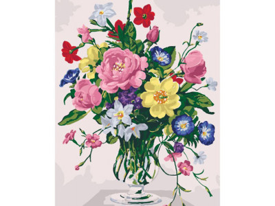 Картина за номерами Аромати літнього саду 40*50 КНО3021