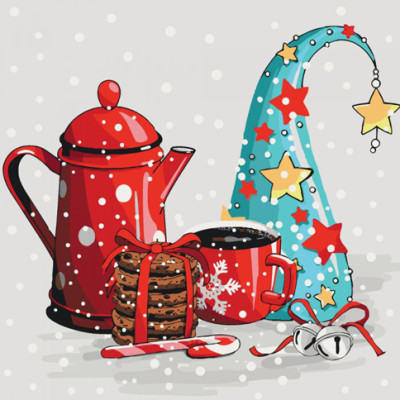 Картина за номерами Прохолодними вечорами 40*40 КНО5531