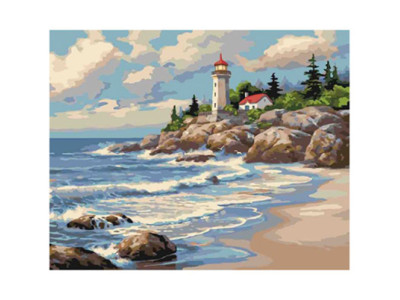 Картина за номерами Тиха бухта 40*50 КНО2249
