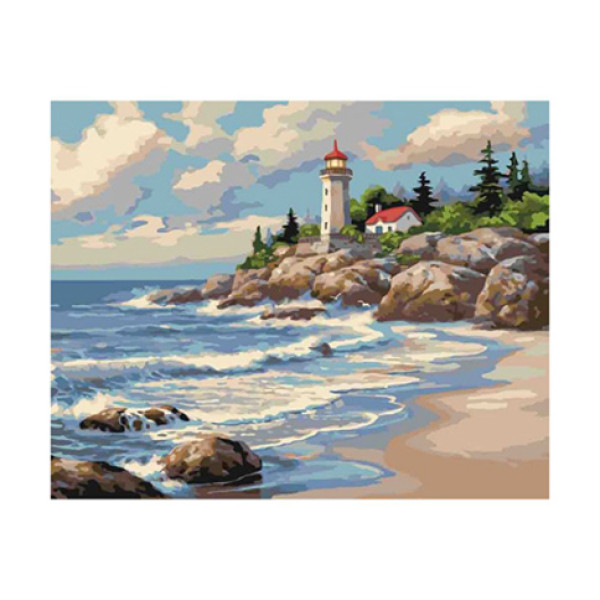 Картина за номерами Тиха бухта 40*50 КНО2249