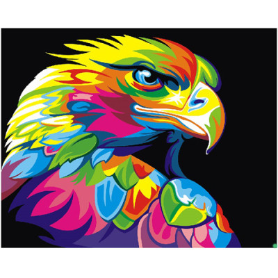 Картина за номерами Райдужний орел 40*50 см PGEX5329 Картина за номерами Райдужний орел 40*50 см PGEX5329