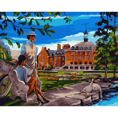 Картина за номерами "Романтична прогулянка" GX29728 Картина за номерами "Романтична прогулянка" GX29728