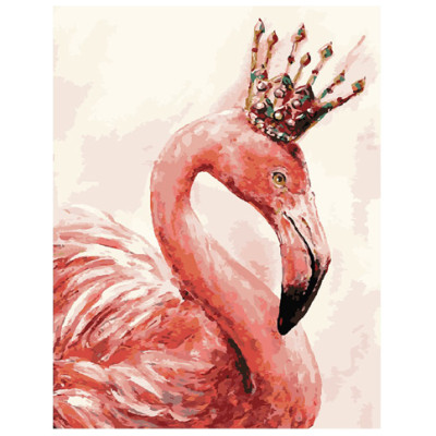 Картина за номерами "Королівський фламінго" GX4352 Картина за номерами "Королівський фламінго" GX4352