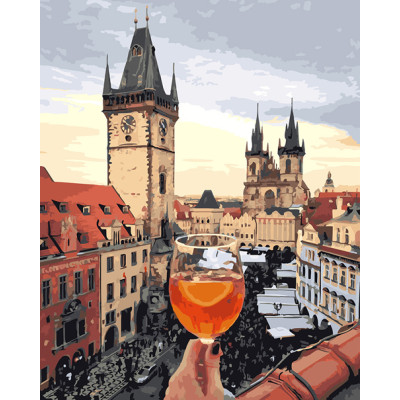 Картина за номерами "Апероль Праги" 40х50 см GX25360