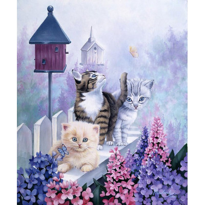 Картина за номерами "Три кошенята" тм Лавка Чудес 40 x 50 см у коробці LC20016 Картина за номерами "Три кошенята" тм Лавка Чудес 40 x 50 см у коробці LC20016