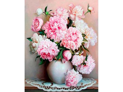 Картина за номерами "Чудові півонії" LC40012