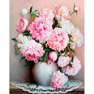 Картина за номерами "Чудові півонії" LC40012