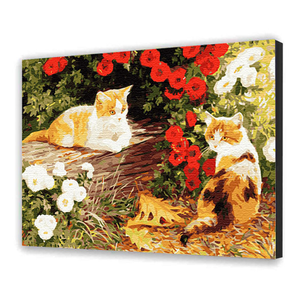 Картина за номерами "Пухнастики в саду" 40х50 см 11604-AC