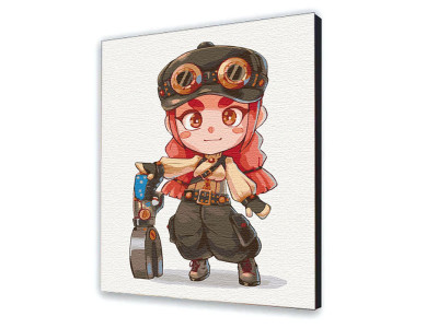 Картина за номерами з лаком ArtCraft "Джессі Джанкер" 40х50 см 10224-AC