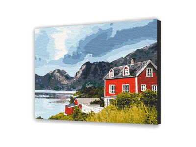 Картина за номерами "Фіорді Норвегія" 40*50 см 10569-AC