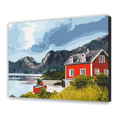Картина за номерами "Фіорді Норвегія" 40*50 см 10569-AC
